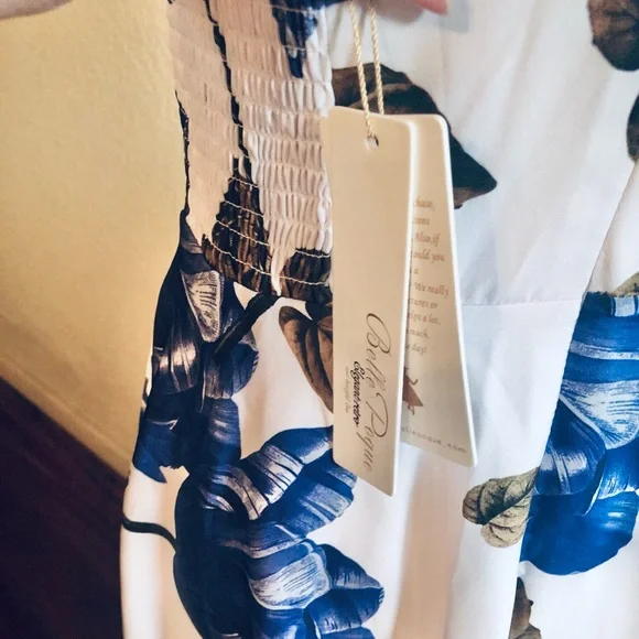 Belle Poque Floral Summer Wedding Vintage Retro Style dress - Picture 8 of 14